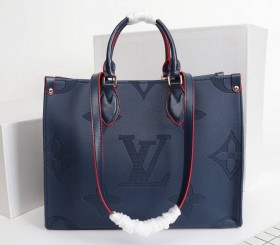 Louis Vuitton Monogram Empriente Giant Onthego MM Tote - Navy Blue