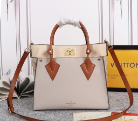 Louis Vuitton On My Side MM Tote - Galet Gray
