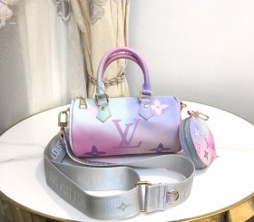 Louis Vuitton Spring 2022 Papillon BB Bag In Sunrise Pastel