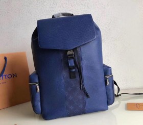 Louis Vuitton Taiga Leather Outdoor Backpack - Pacific Blue