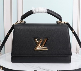 Louis Vuitton Twist One Handle MM Handbag - Black