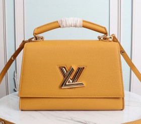 Louis Vuitton Twist One Handle MM Handbag - Vibrant Honey