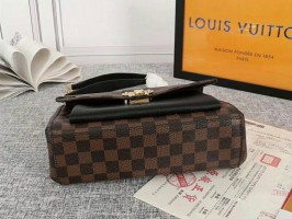 Louis Vuitton Damier Ebene Canvas Vavin PM Bag - Black