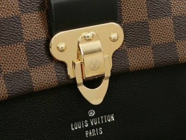 Louis Vuitton Damier Ebene Canvas Vavin PM Bag In Black