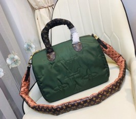 Louis Vuitton Econyl Regenerated Nylon Speedy Bandouliere 30 Handbag - Khaki Green