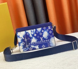 Louis Vuitton Gaston Wearable Wallet In Blue