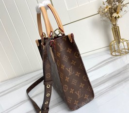 Louis Vuitton Monogram Canvas Sac Plat BB Carryall Bag
