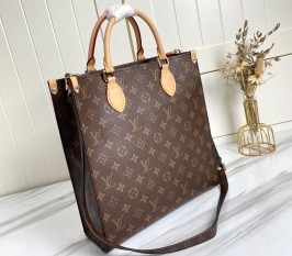 Louis Vuitton Monogram Canvas Sac Plat MM Carryall Bag