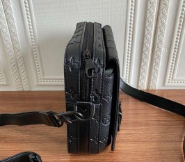 Louis Vuitton Taurillon Leather Steamer Messenger Bag